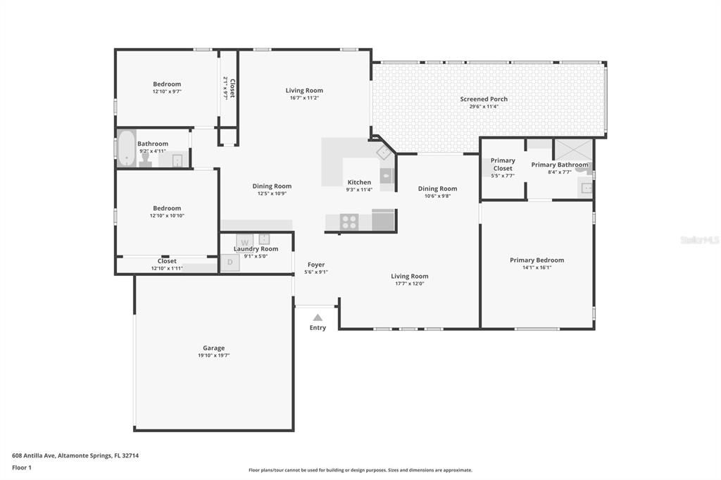 Active With Contract: $462,500 (3 beds, 2 baths, 1864 Square Feet)