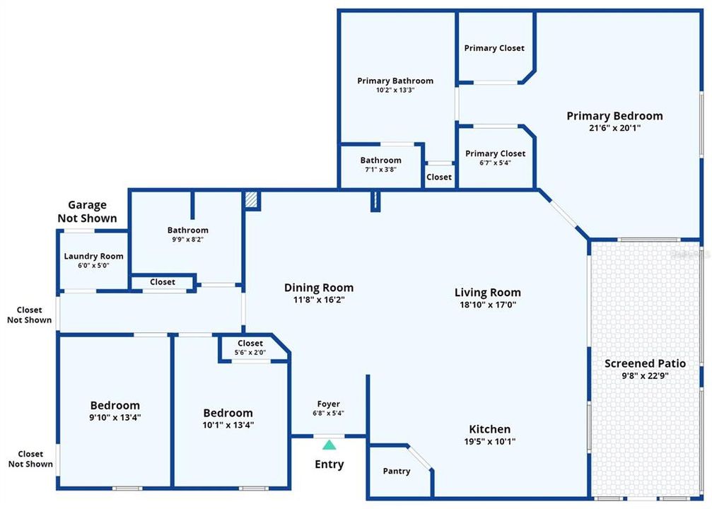 В аренду: $3,000 (3 спален, 2 ванн, 1706 Квадратных фут)