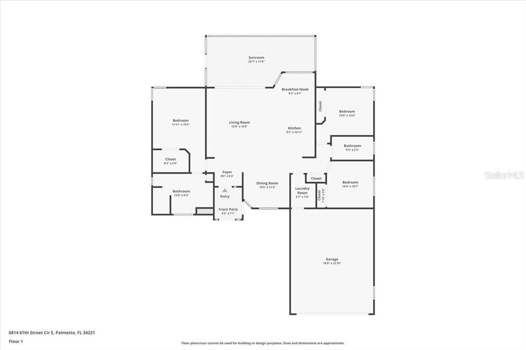 На продажу: $379,900 (3 спален, 2 ванн, 1506 Квадратных фут)