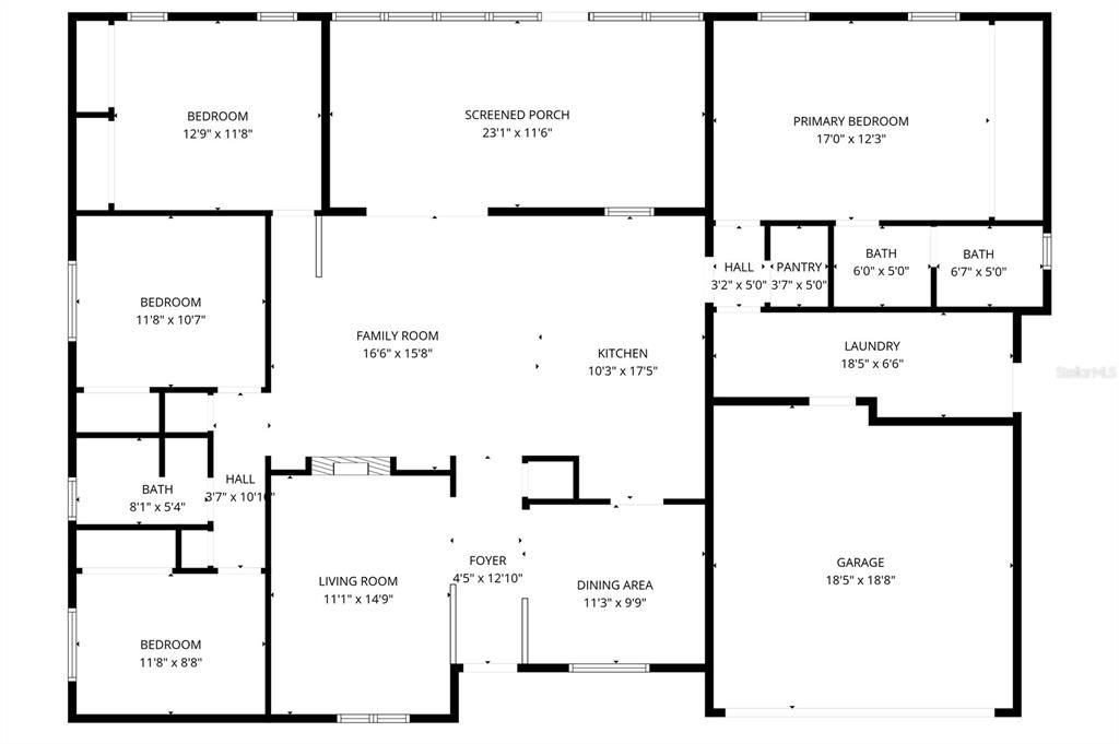 Activo con contrato: $425,000 (4 camas, 2 baños, 2112 Pies cuadrados)