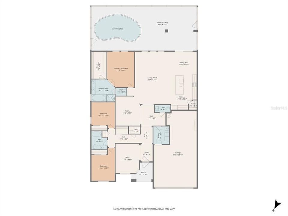 For Sale: $649,000 (3 beds, 2 baths, 2431 Square Feet)