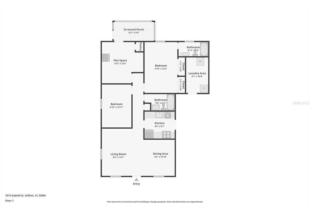 En Venta: $314,900 (3 camas, 2 baños, 1076 Pies cuadrados)