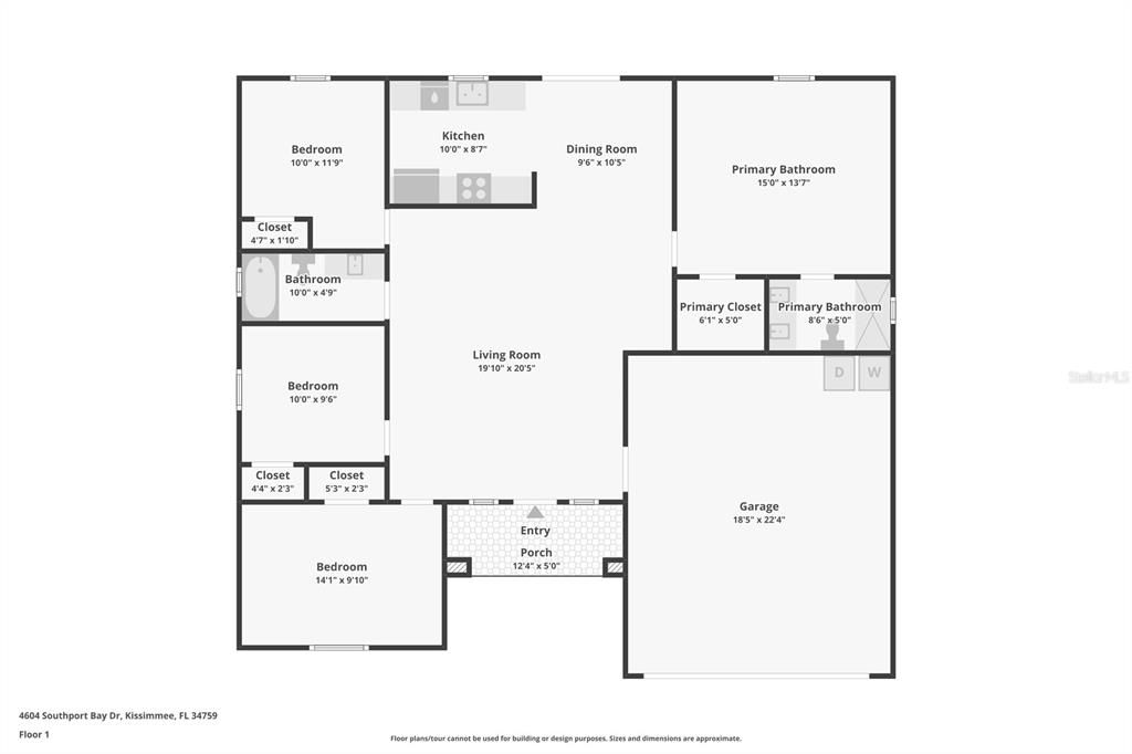 For Sale: $334,999 (4 beds, 2 baths, 1402 Square Feet)