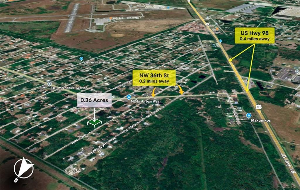 На продажу: $34,950 (0.36 acres)