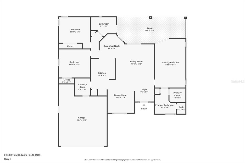 待售: $340,999 (3 贝兹, 2 浴室, 1514 平方英尺)
