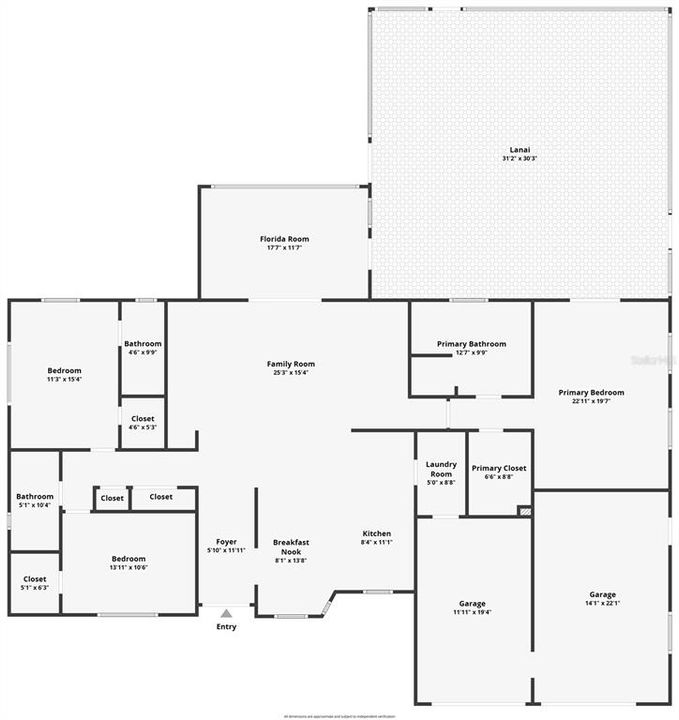 En Venta: $1,000,000 (3 camas, 3 baños, 2220 Pies cuadrados)