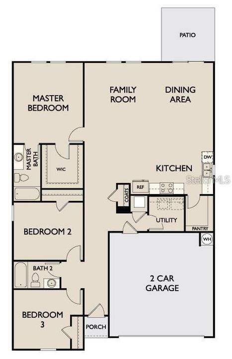 待售: $359,000 (3 贝兹, 2 浴室, 1675 平方英尺)