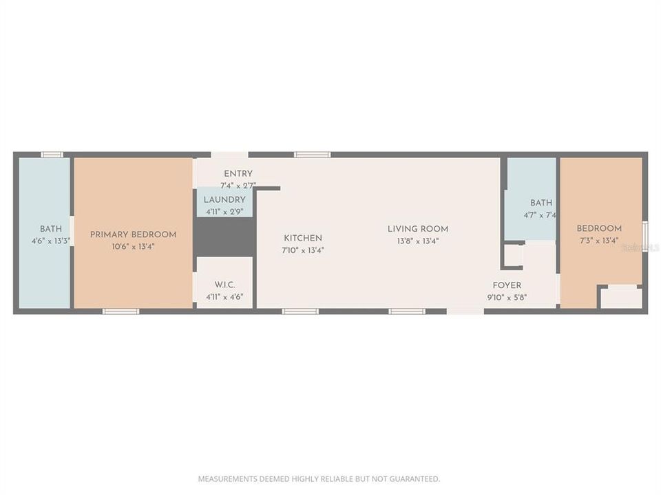 На продажу: $154,900 (2 спален, 2 ванн, 798 Квадратных фут)