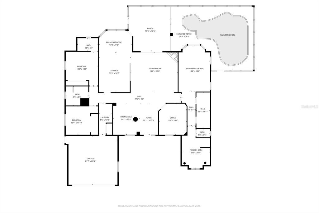 Activo con contrato: $530,000 (4 camas, 3 baños, 2693 Pies cuadrados)