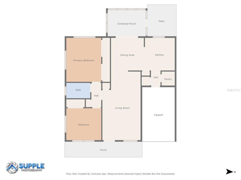 For Sale: $169,900 (2 beds, 1 baths, 950 Square Feet)