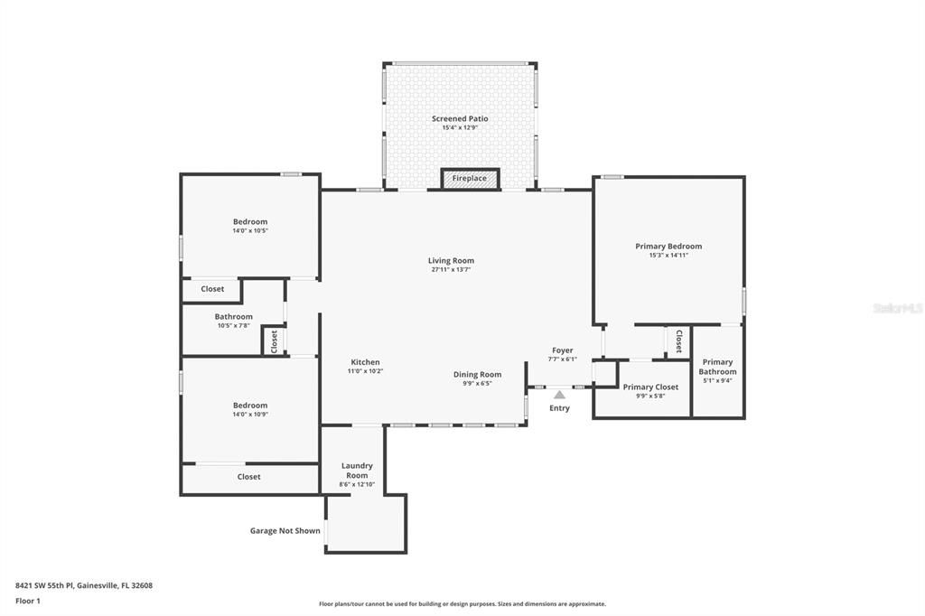 Active With Contract: $345,000 (3 beds, 2 baths, 1450 Square Feet)