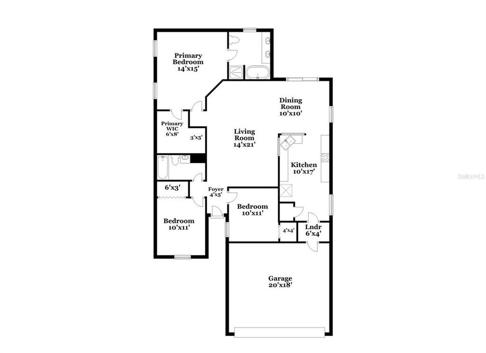 出租: $1,695 (3 贝兹, 2 浴室, 1412 平方英尺)