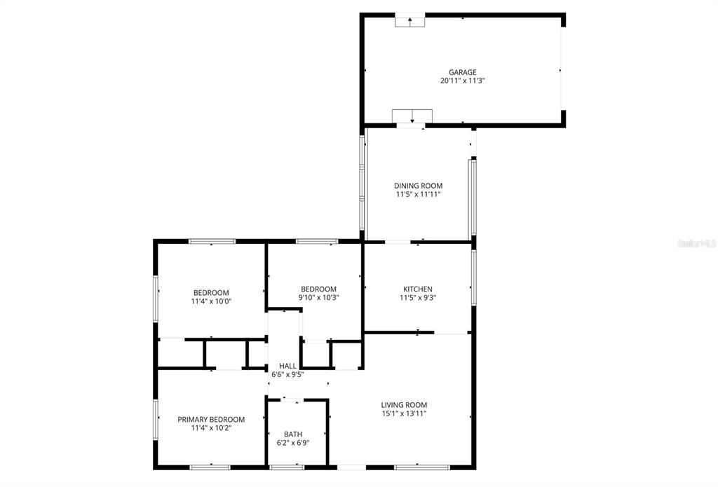 Active With Contract: $310,000 (3 beds, 1 baths, 816 Square Feet)