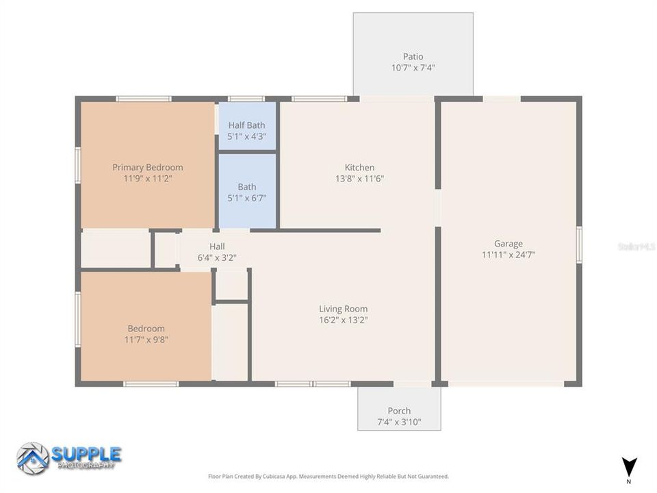 Под контрактом: $299,900 (2 спален, 1 ванн, 858 Квадратных фут)