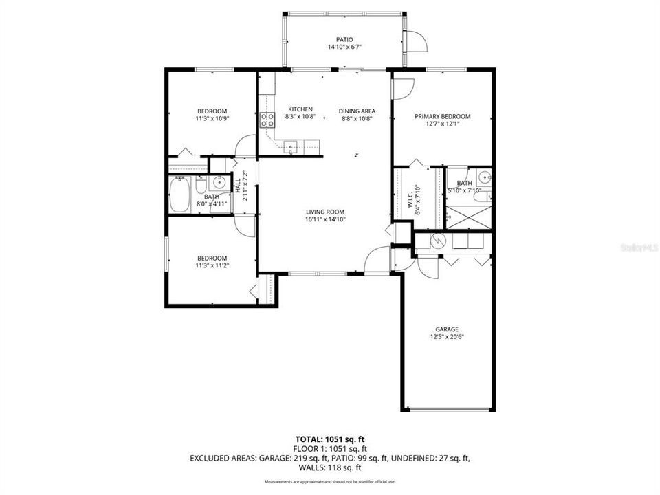 待售: $323,998 (3 贝兹, 2 浴室, 1186 平方英尺)