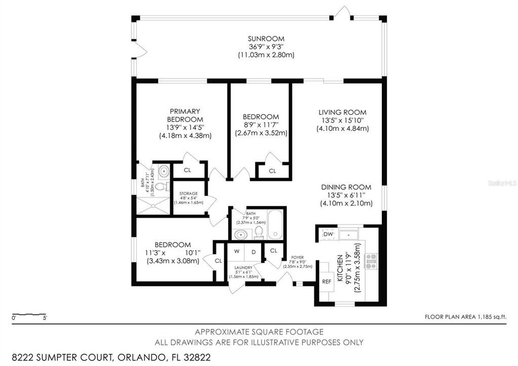 合同活跃: $375,000 (3 贝兹, 2 浴室, 1226 平方英尺)