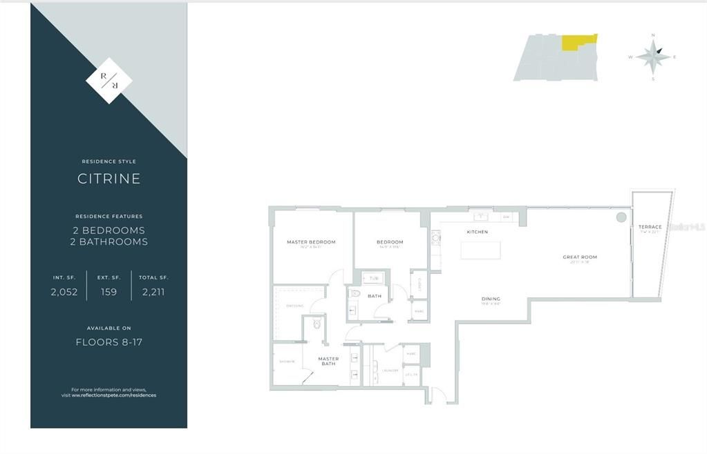 Activo con contrato: $1,564,000 (2 camas, 2 baños, 2052 Pies cuadrados)