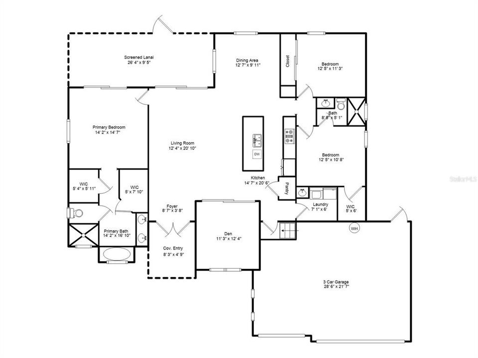 For Sale: $470,000 (3 beds, 2 baths, 1901 Square Feet)