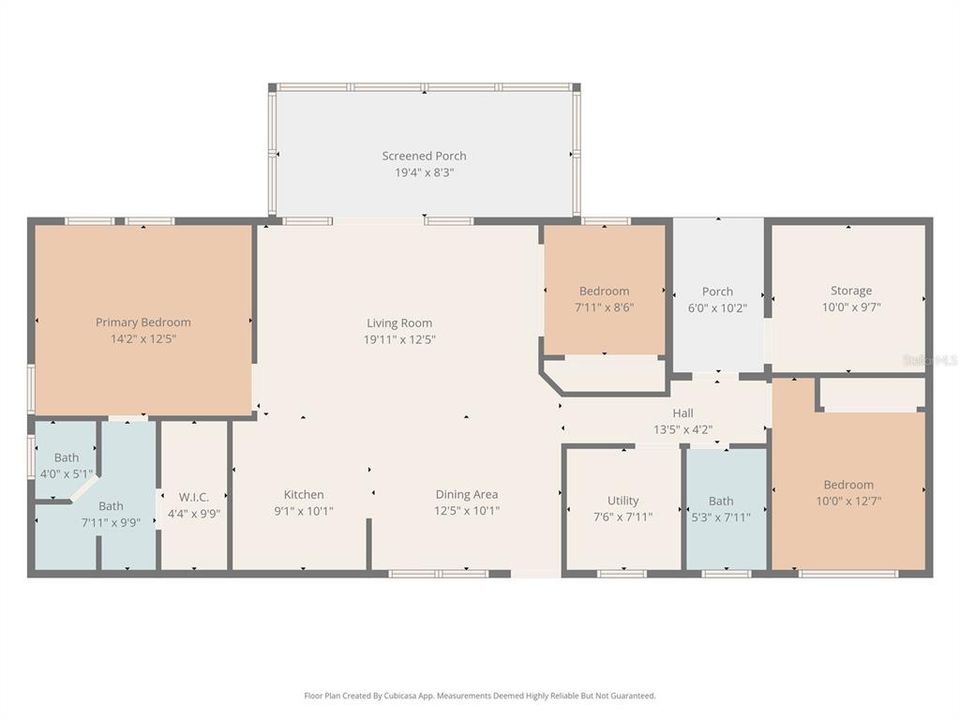 Active With Contract: $410,000 (3 beds, 2 baths, 1270 Square Feet)