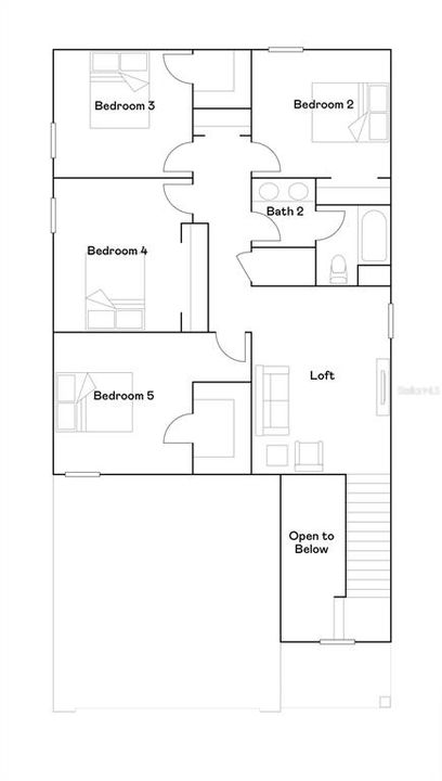 For Rent: $2,500 (5 beds, 2 baths, 2389 Square Feet)