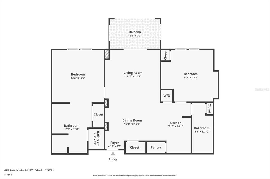 Под контрактом: $139,999 (2 спален, 2 ванн, 1060 Квадратных фут)