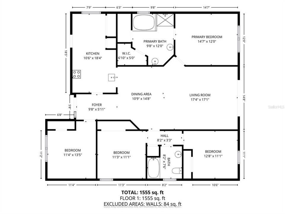 For Sale: $334,900 (4 beds, 2 baths, 1665 Square Feet)