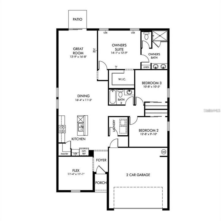 For Sale: $295,000 (3 beds, 2 baths, 1734 Square Feet)