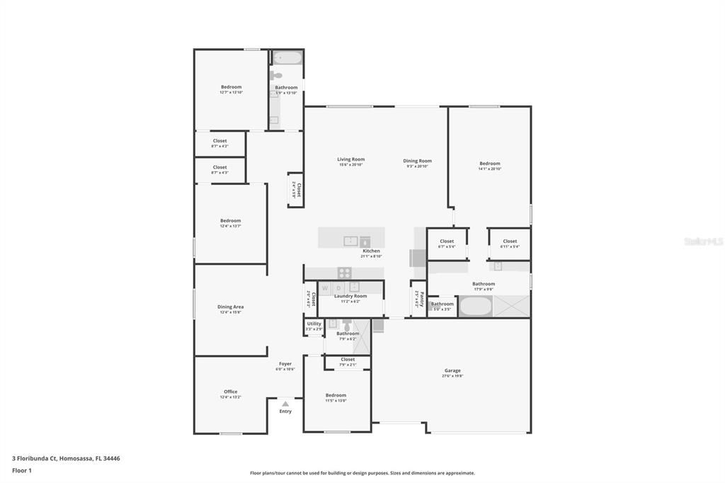 For Sale: $498,000 (4 beds, 3 baths, 3185 Square Feet)