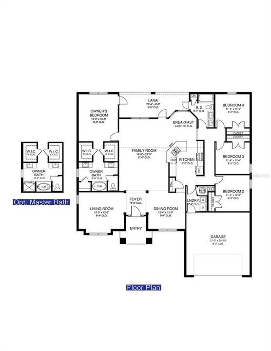 Active With Contract: $398,550 (4 beds, 2 baths, 2330 Square Feet)