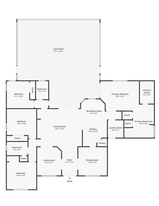 Active With Contract: $400,000 (4 beds, 3 baths, 1973 Square Feet)