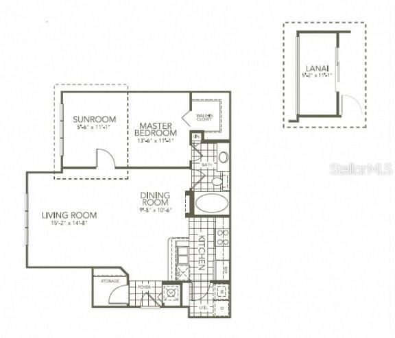 Под контрактом: $110,000 (1 спален, 1 ванн, 840 Квадратных фут)