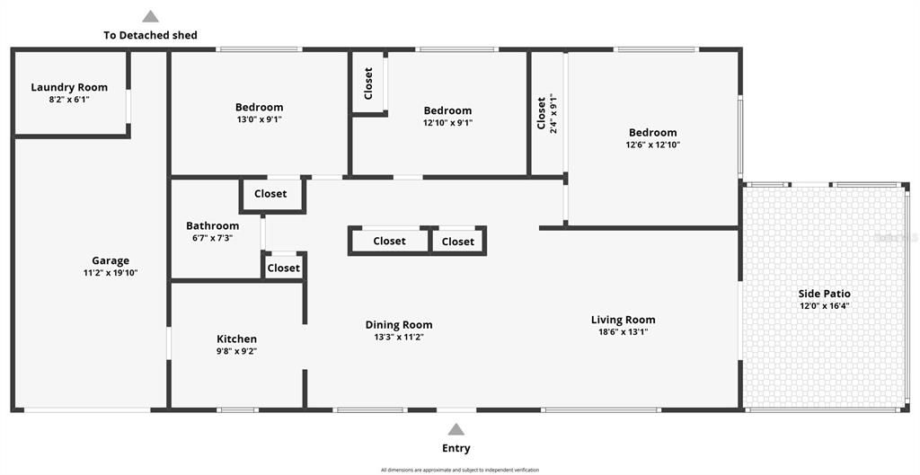 For Sale: $279,500 (3 beds, 1 baths, 1350 Square Feet)