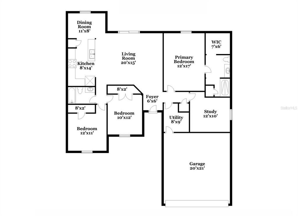 For Rent: $1,985 (3 beds, 2 baths, 1680 Square Feet)