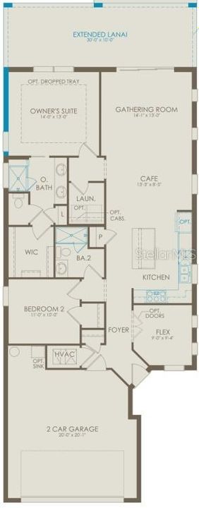 For Sale: $414,160 (2 beds, 2 baths, 1405 Square Feet)