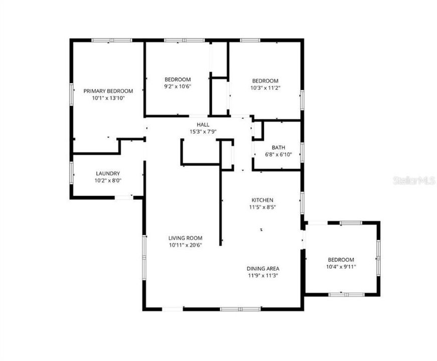 For Sale: $259,000 (4 beds, 1 baths, 1125 Square Feet)