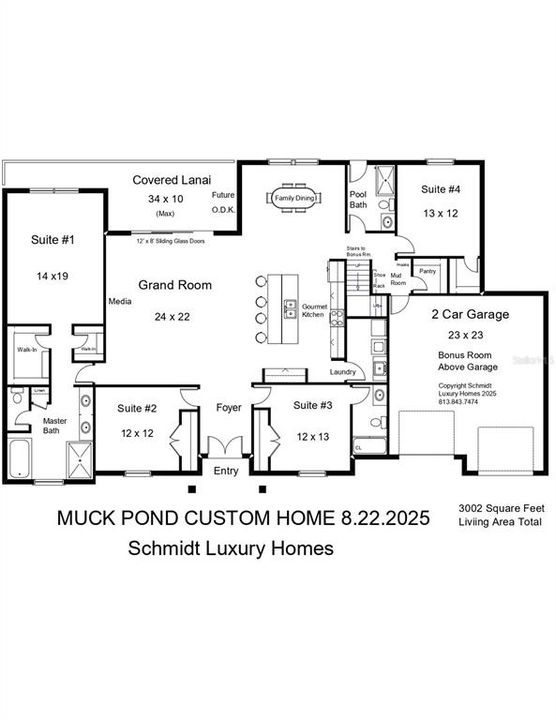 For Sale: $2,592,000 (3 beds, 3 baths, 3002 Square Feet)