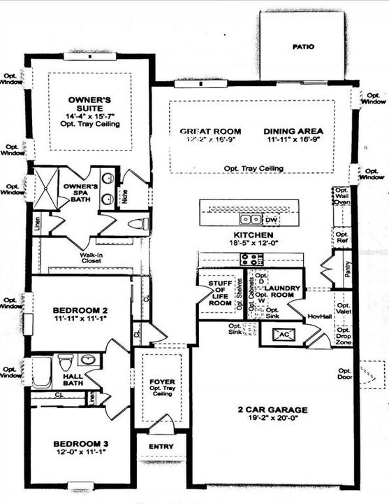 На продажу: $413,500 (3 спален, 2 ванн, 1943 Квадратных фут)
