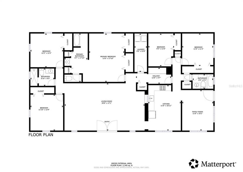 待售: $549,000 (5 贝兹, 3 浴室, 2412 平方英尺)