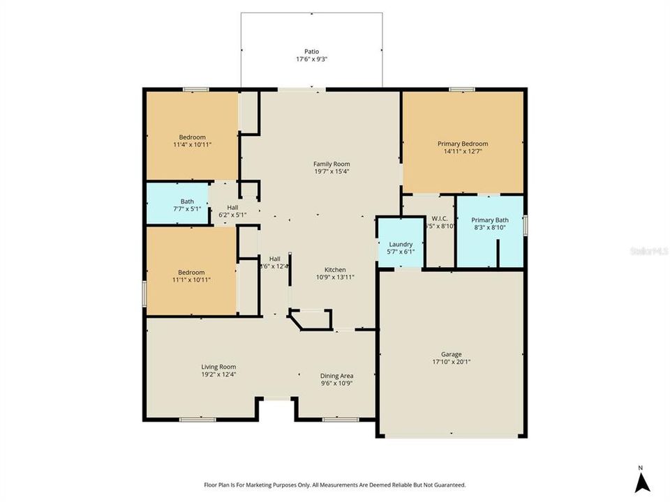 En Venta: $374,900 (3 camas, 2 baños, 1659 Pies cuadrados)