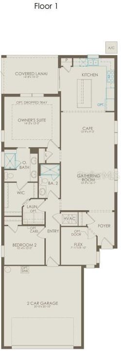 For Sale: $419,980 (2 beds, 2 baths, 1471 Square Feet)