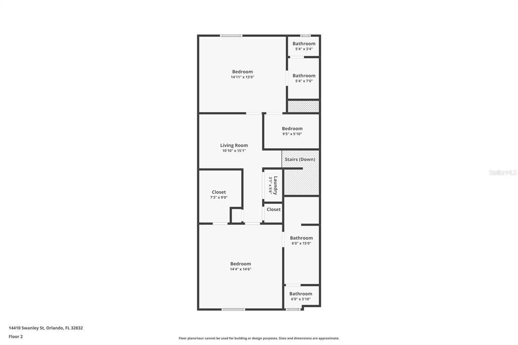 For Sale: $375,000 (2 beds, 2 baths, 1607 Square Feet)