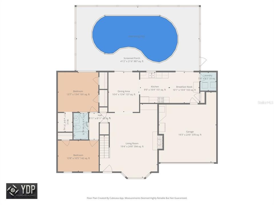 Active With Contract: $415,000 (3 beds, 2 baths, 2024 Square Feet)