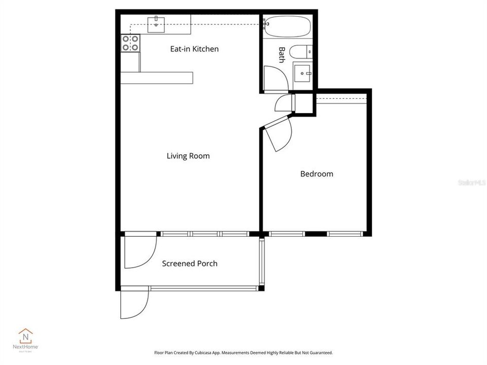 For Sale: $79,900 (1 beds, 1 baths, 562 Square Feet)