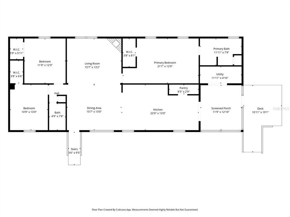 На продажу: $230,000 (3 спален, 2 ванн, 1632 Квадратных фут)