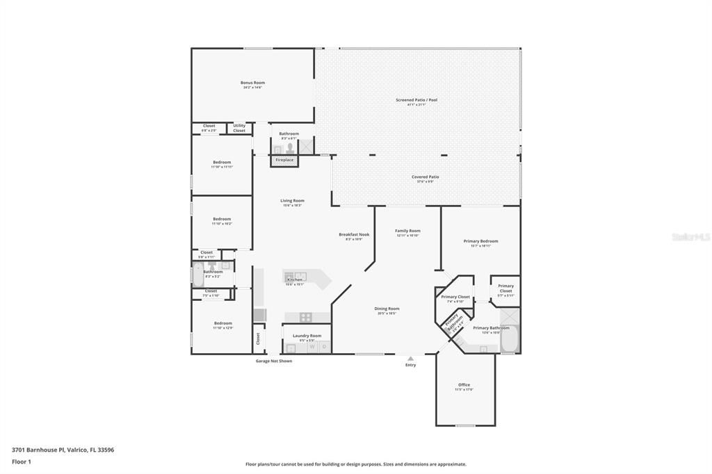 合同活跃: $524,999 (4 贝兹, 3 浴室, 3162 平方英尺)