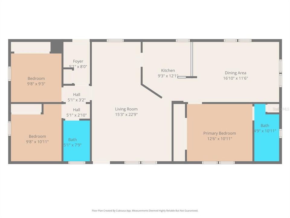 На продажу: $258,900 (3 спален, 2 ванн, 1248 Квадратных фут)