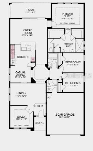合同活跃: $350,900 (3 贝兹, 2 浴室, 2055 平方英尺)
