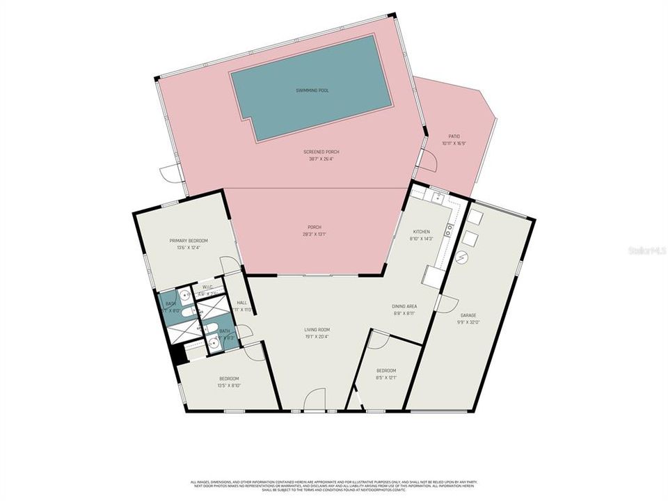 Activo con contrato: $375,000 (3 camas, 2 baños, 1203 Pies cuadrados)