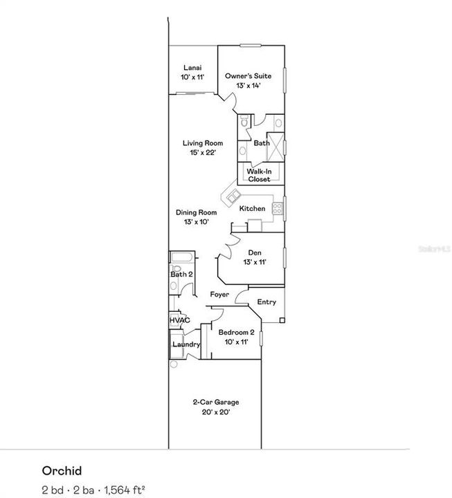 Activo con contrato: $410,000 (2 camas, 2 baños, 1557 Pies cuadrados)
