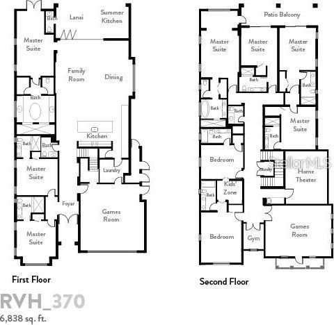 En Venta: $3,190,000 (9 camas, 9 baños, 6756 Pies cuadrados)